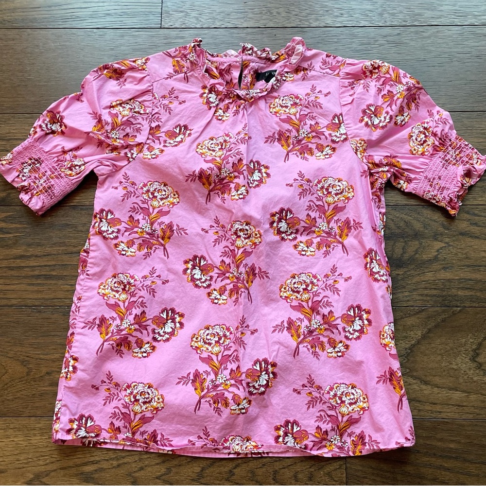 J. Crew Puffy Sleeve Blouse